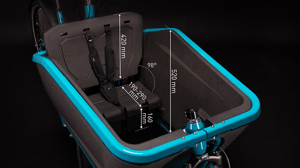 Cube Cargo Sport Dual Hybrid 1000 blue´n´ lime – Bild 7