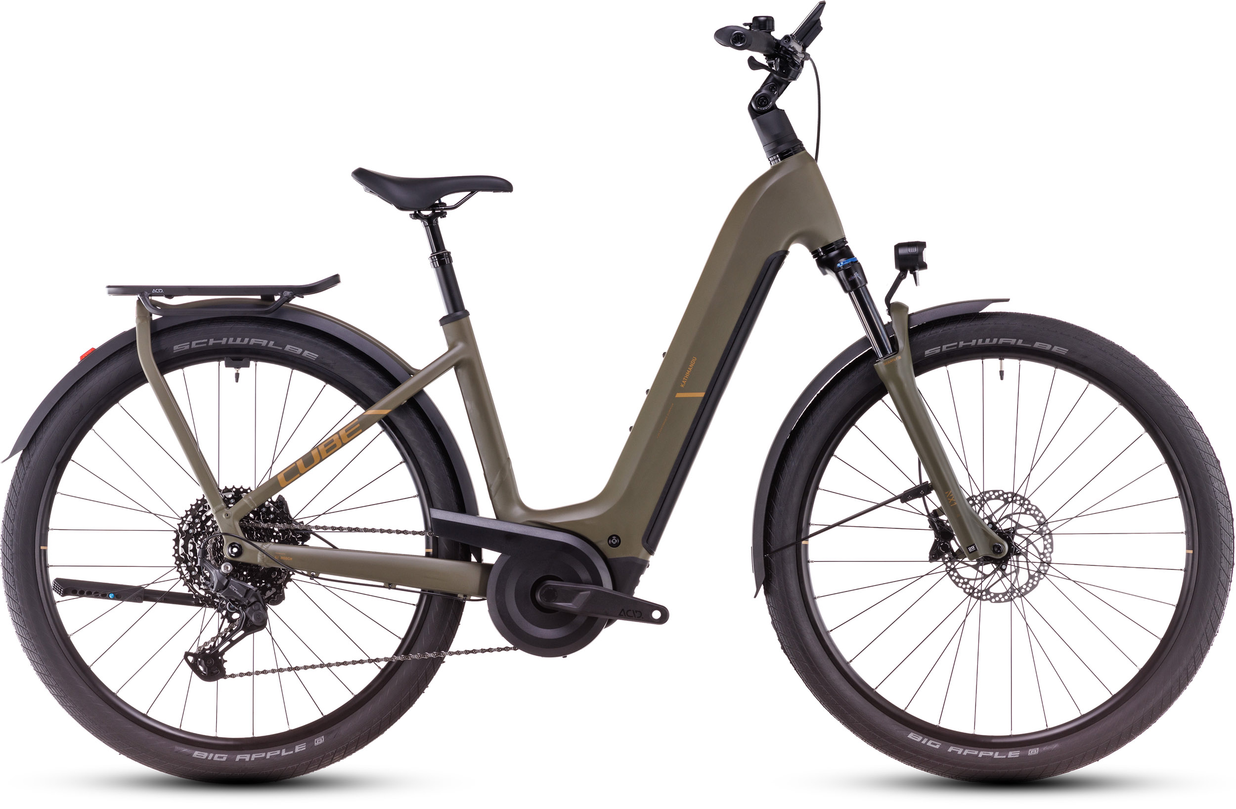 Cube Kathmandu Hybrid Pro 800 Easy Entry dustyolive´n´gold